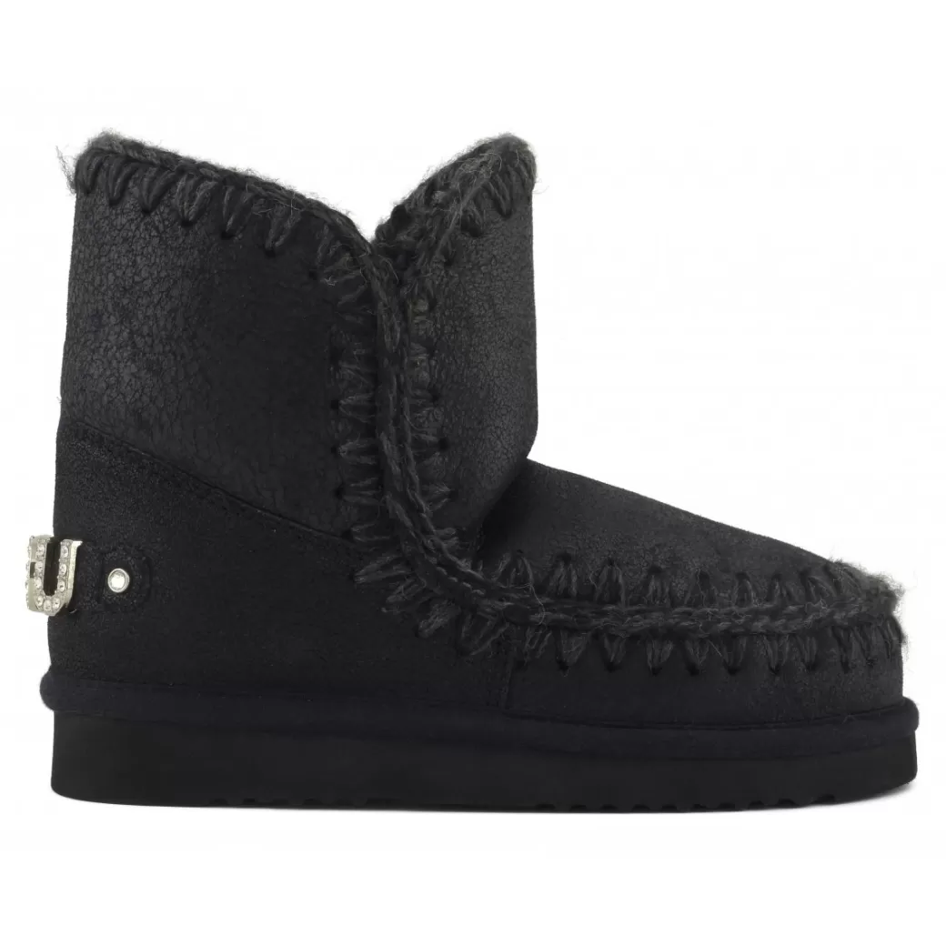 Stivaletti^Mou Eskimo 18 With Rhinestones Logo