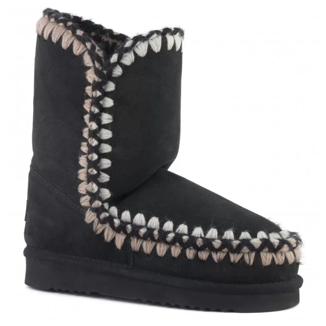 Stivaletti^Mou Eskimo 24 With 3d Overstitching black