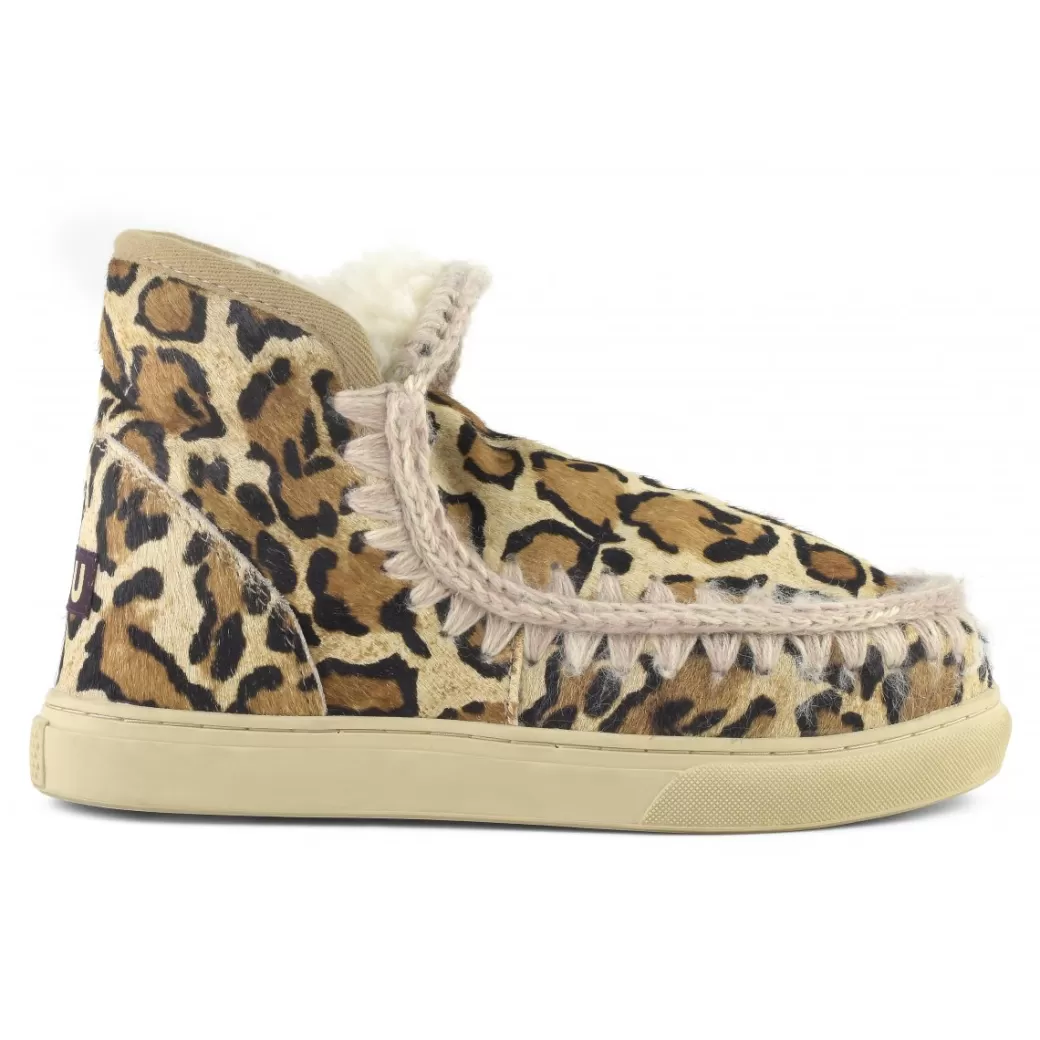 Sneakers^Mou Eskimo Sneaker Ponyskin