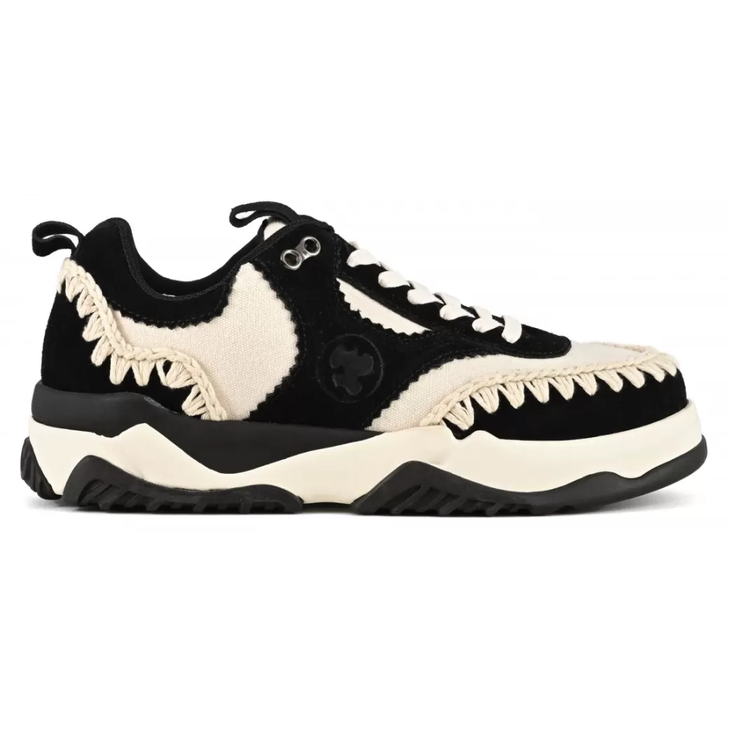 Bold E Trainers^Mou Eskimo Trainer Tone On Tone black
