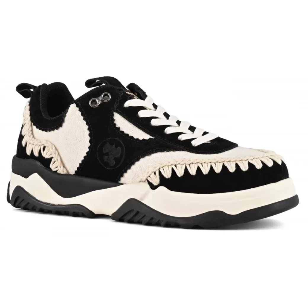 Bold E Trainers^Mou Eskimo Trainer Tone On Tone black