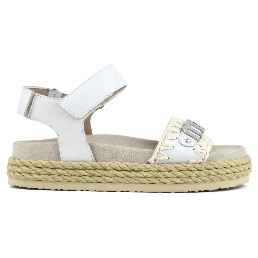 Sandali^Mou Rope Sandal With Back Strap