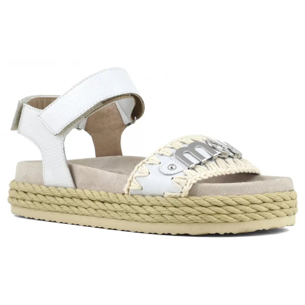 Sandali^Mou Rope Sandal With Back Strap