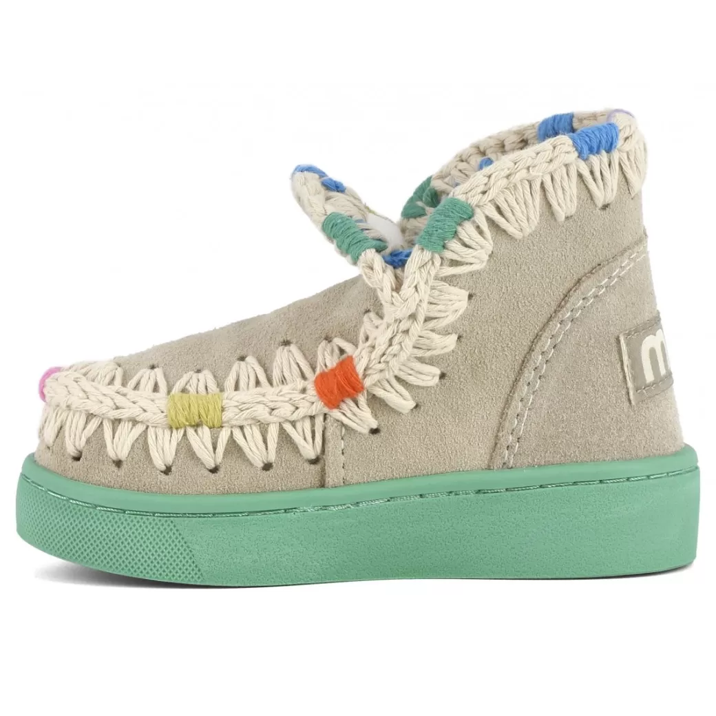 Sneakers^Mou Summer Eskimo Sneaker Kid Multicolor Stitching